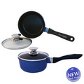 1.25 Quart Ceramic Sauce Pan W/Lid